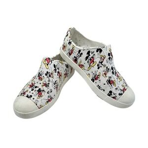 Kids Native Shoes Mickey Mouse Print‎ Slip On Water Shoes Size J2